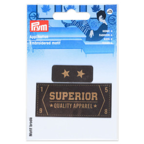 Prym Appl.Superior aufb. d-braun 2ST