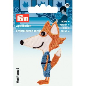 Prym Applikation Exklusiv Fuchs orange/blau