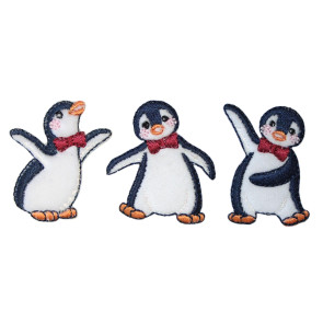 Prym Appl. selbstklebend/aufbügelbar Pinguine #