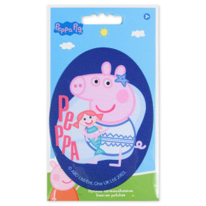 Prym Appl.gedruckt Peppa Wutz sort.oval