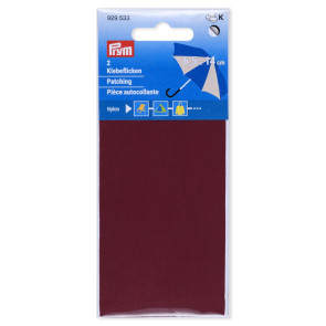 Prym Klebeflicken Nylon 6,5x14cm weinrot  2St