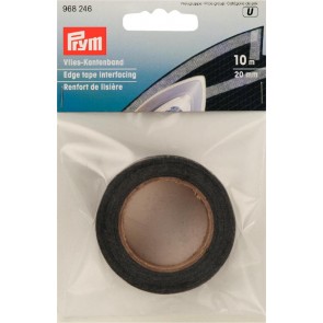 Prym Vlies-Kantenband (bügeln) 20 mm graphit