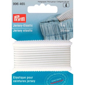 Prym Jersey-Elastic 30 mm weiß