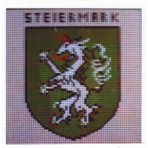 MILLER Sudan  Wappen "Steiermark"  ca.35x35