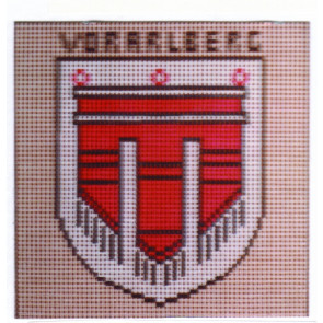 MILLER Sudan  Wappen "Vorarlberg"  ca.35x35