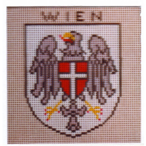 MILLER Sudan  Wappen "Wien"   ca.35x35