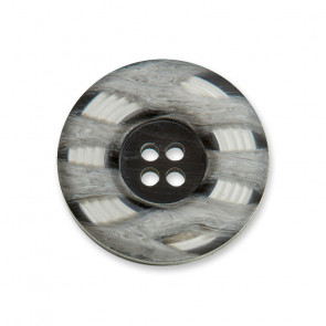 23mm Knopf Galalith,2-loch,fb.echt