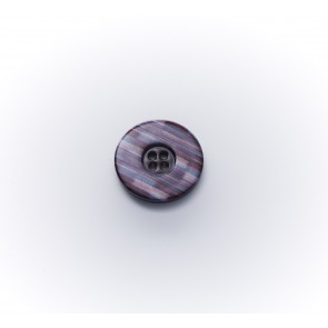 15mm Knopf Polyester, 4-loch bedruckt.