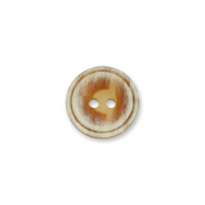 18mm Knopf Polyester, 2-loch mat.gef.