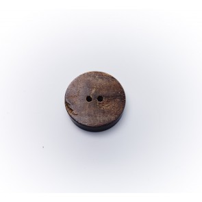 25mm Knopf echt Horn, 2-loch