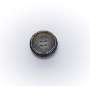 15mm Büffelimitatknopf,matt 4-loch