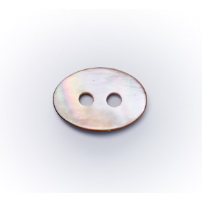 36mm Perlmutterknopf oval, 2-loch, gefärbt *