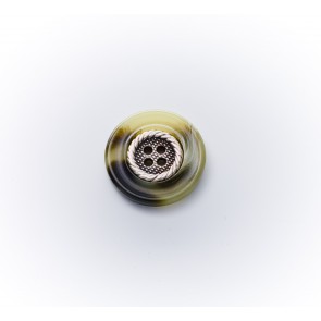 23mm Galalithknopf m.asi-Einlg,4-lo