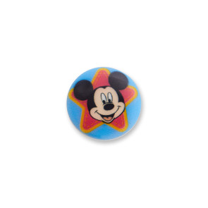 Lizenzknopf Mickey Mouse - 15mm (6 Stk.)