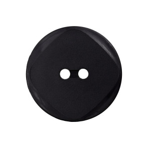 Union Knopf Polyesterknopf 2-Loch 23mm 25St