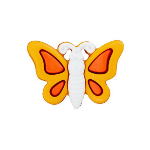 Union Knopf Poly.-Kn. Schmetterling 23mm 20St