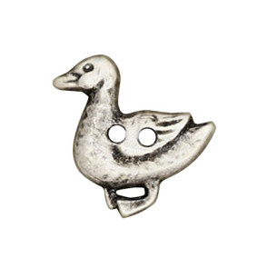 Union Knopf Metallknopf 2-Loch Ente 25mm 15St