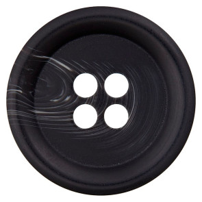 Union Knopf Polyesterknopf 4-Loch 34mm 10St