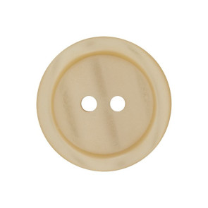 Union Knopf Polyesterknopf 2-Loch 15mm 40St