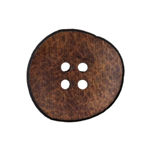 Union Knopf LederKn. 4-Loch Recycelt 20mm 15St