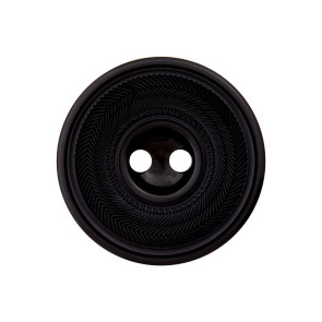 Union Knopf Polyesterknopf 2-Loch 34mm 12St