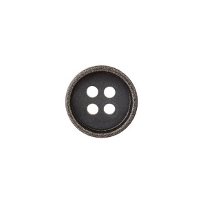 Union Knopf Pol.-Kn. 4-Loch metallis. 9mm 30St