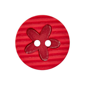 Union Knopf Poly-Knopf 2L Blume 15mm 30St