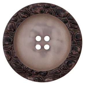 Union Knopf Polyesterknopf 4-Loch 30mm 15St