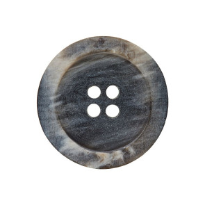 Union Knopf Polyesterknopf 4-Loch 18mm 18St