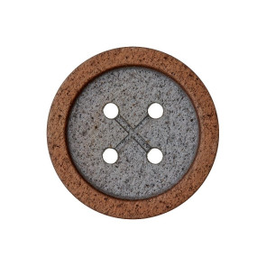 Union Knopf Polyesterknopf 4-Loch 20mm 18St