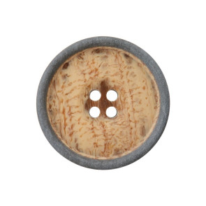 Union Knopf Polyesterknopf 4-Loch 15mm 25St
