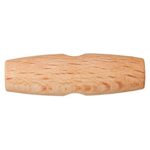 Union Knopf Holzknebel 1 Loch 25mm 25St