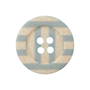 Union Knopf Polyesterknopf 4-Loch 20mm curry 20St