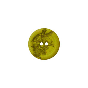 Union Knopf Poly.-Kn. 2-Loch recycelt 18mm creme25St