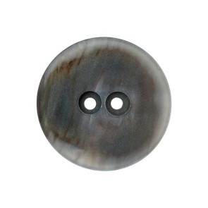 Union Knopf Polyesterknopf 2-Loch 18mm 20St