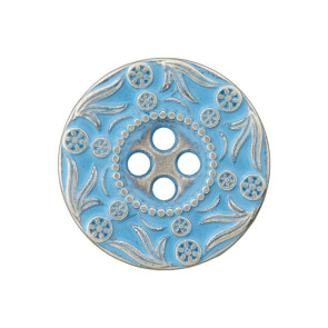 Union Knopf Metallknopf 4-Loch 20mm 10St