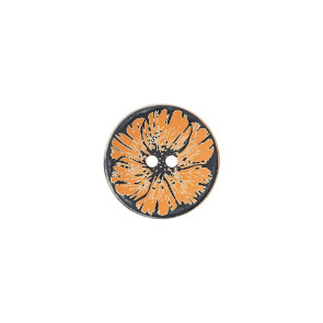 Union Knopf Polyesterknopf 2-Loch 15mm 20St