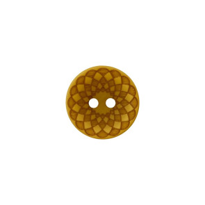 Union Knopf Polyesterknopf 2-Loch 15mm 25St