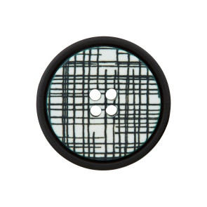Union Knopf Polyesterknopf 4-Loch 28mm 12St