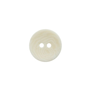 Union Knopf Steinn/Poly-Knopf rec.2L15mm creme25St