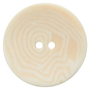 Union Knopf Steinn/Poly-Knopf rec.2L 28mm creme15St