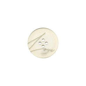 Union Knopf Poly-Knopf Love 4L 18mm 20St