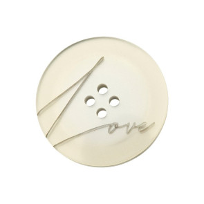 Union Knopf Poly-Knopf Love 4L 23mm 18St