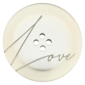 Union Knopf Poly-Knopf Love 4L 28mm 12St