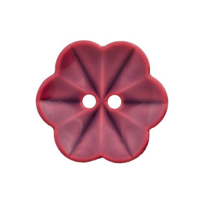 Union Knopf Poly-Knopf Blume 2L 23mm 18St