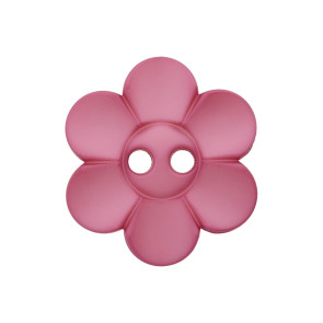 Union Knopf Poly Kn 2L Blume 20mm - 15St