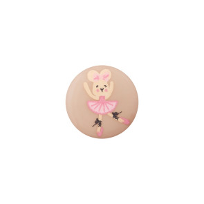 Union Knopf Poly Kn Öse Ballerina 18mm - 20St