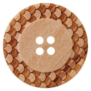 Union Knopf Holz Kn 4L 28mm - 18St