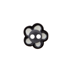 Union Knopf Poly Kn 2L Blume 12mm - 35St