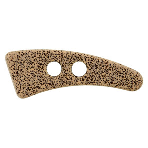 Union Knopf Poly/Kaffee Knebel 2L rec. 38mm - 10St
